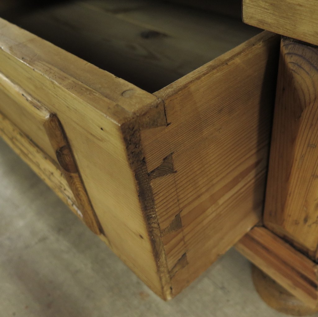 Blender Sekretär Schrank Gründerzeit 1880 Kiefer