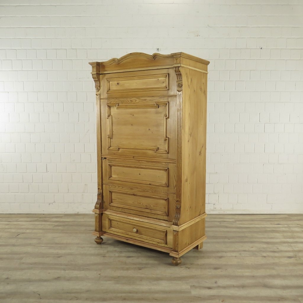 Blender Sekretär Schrank Gründerzeit 1880 Kiefer