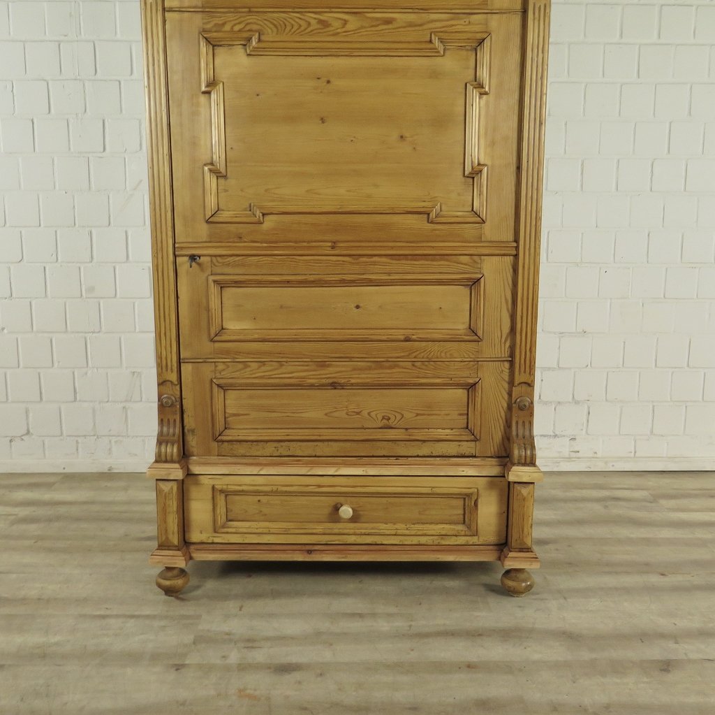 Blender Sekretär Schrank Gründerzeit 1880 Kiefer