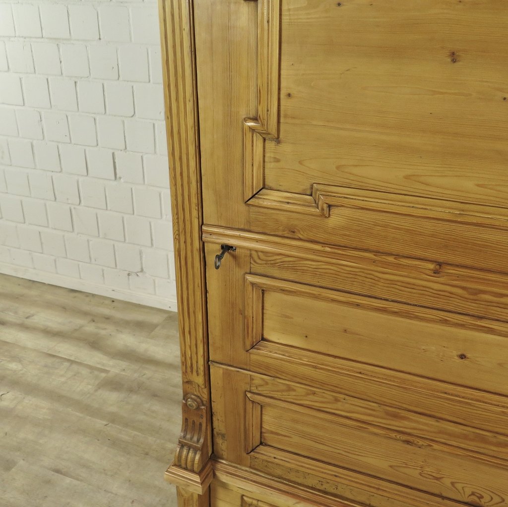 Blender Sekretär Schrank Gründerzeit 1880 Kiefer