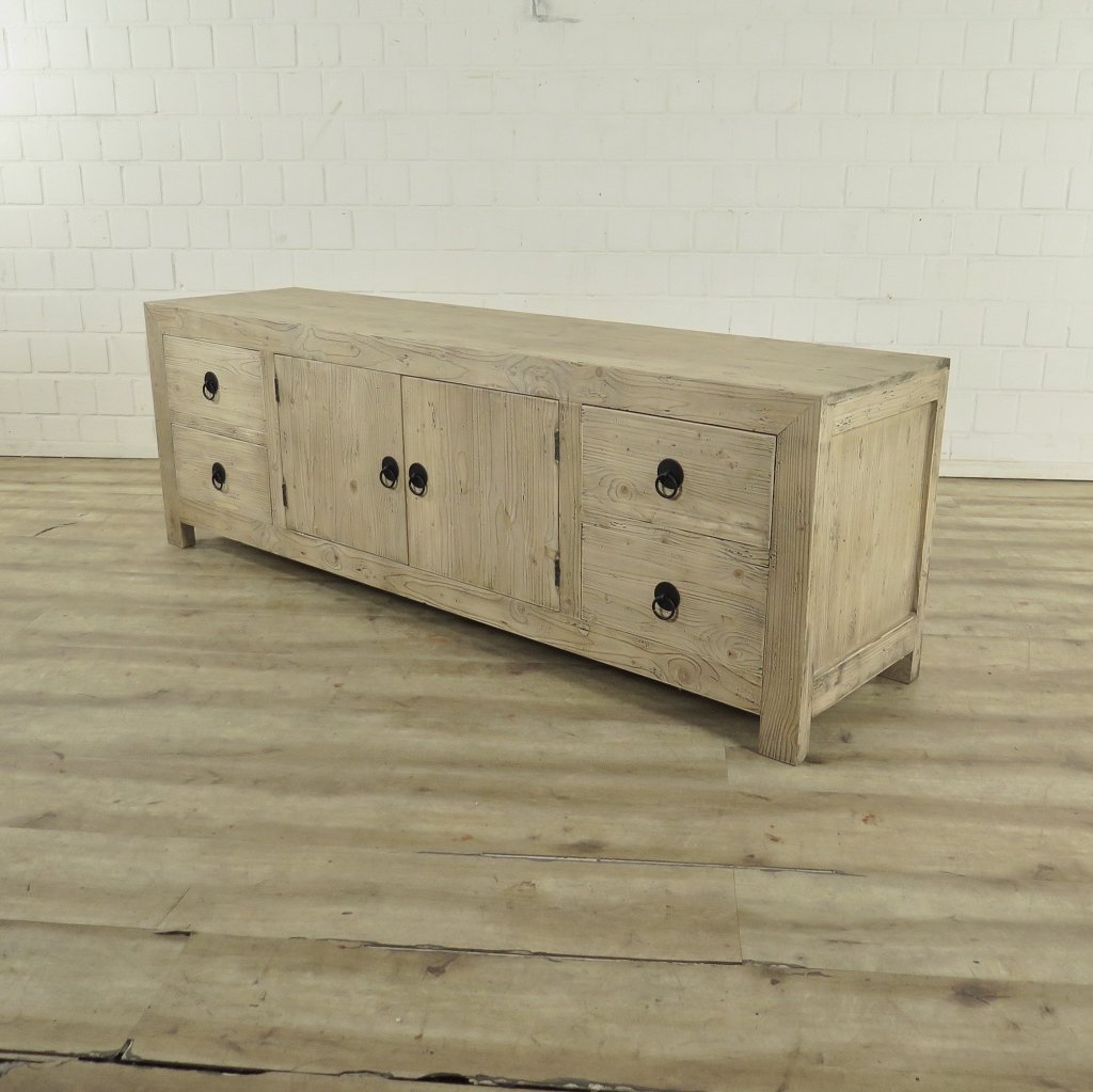 TV-Möbel Lowboard Sideboard Kiefer 1,80 m