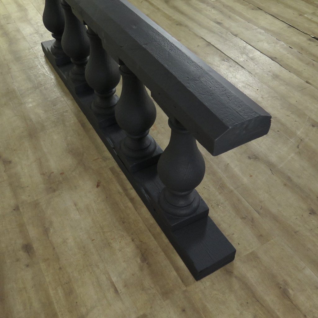 Balustrade Massivholz Beton