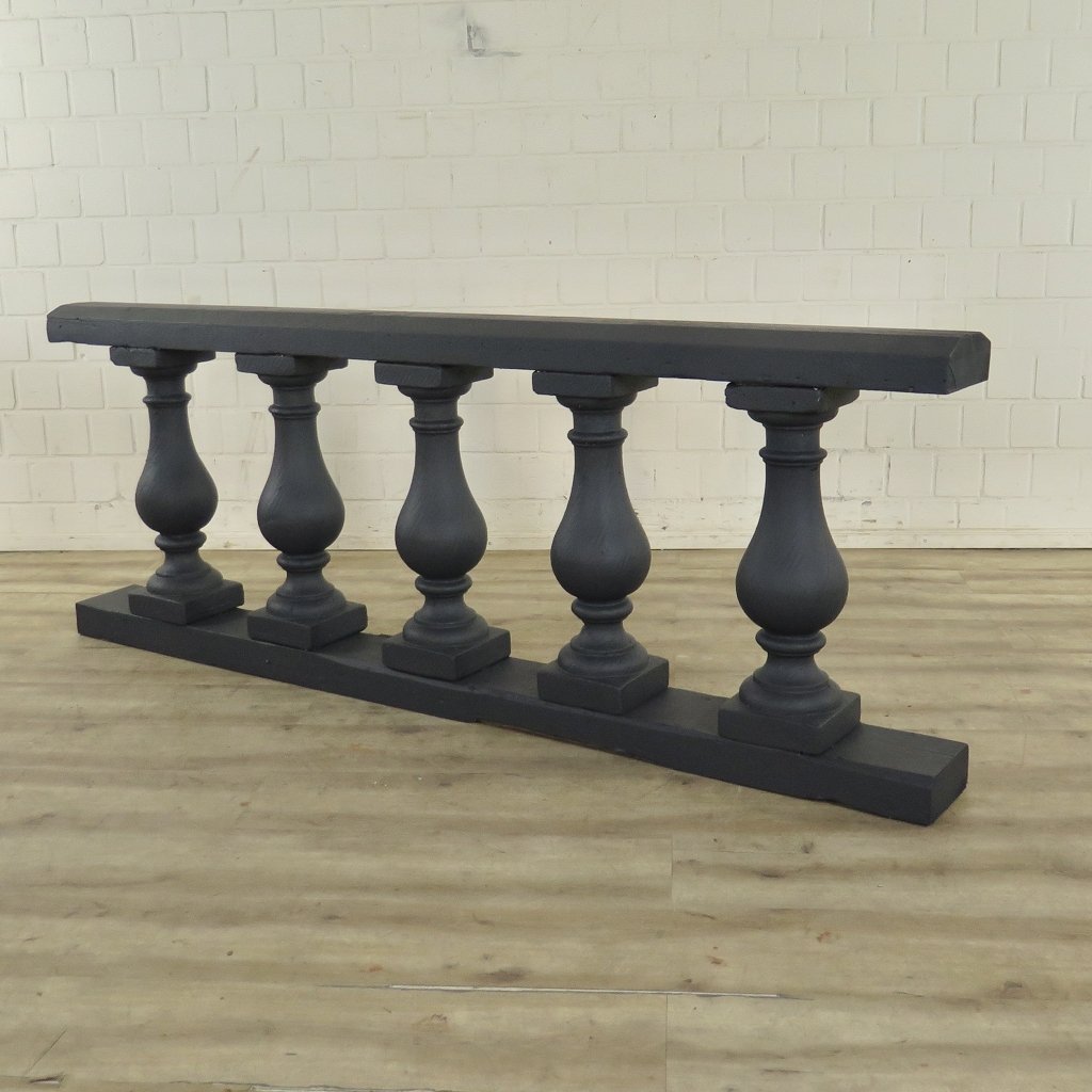 Balustrade Massivholz Beton