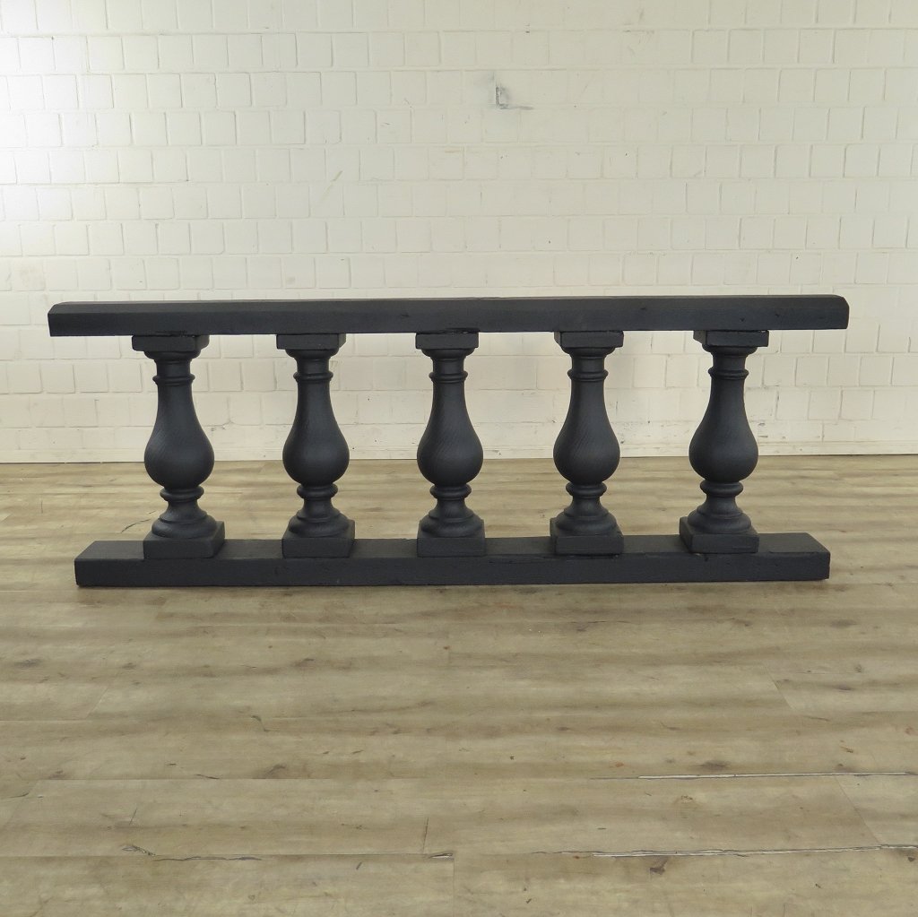 Balustrade Massivholz Beton