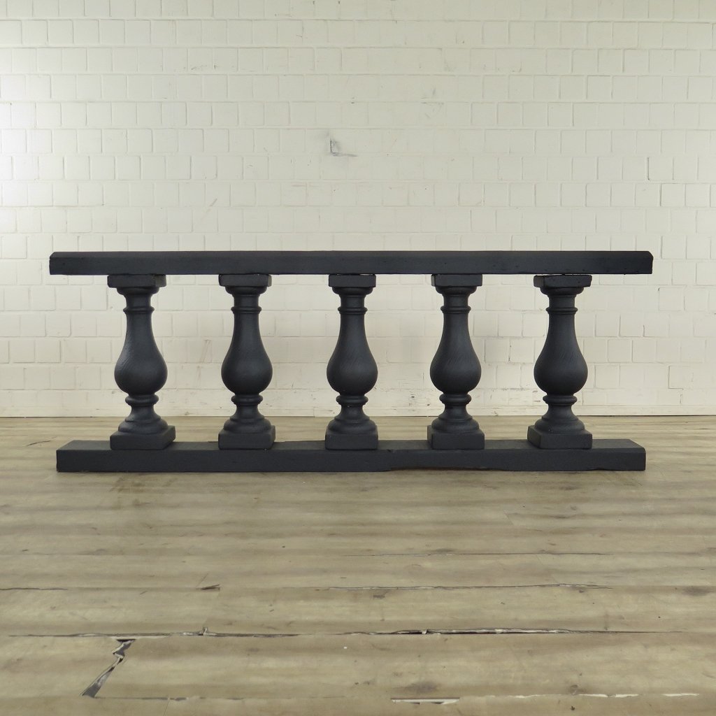 Balustrade Massivholz Beton