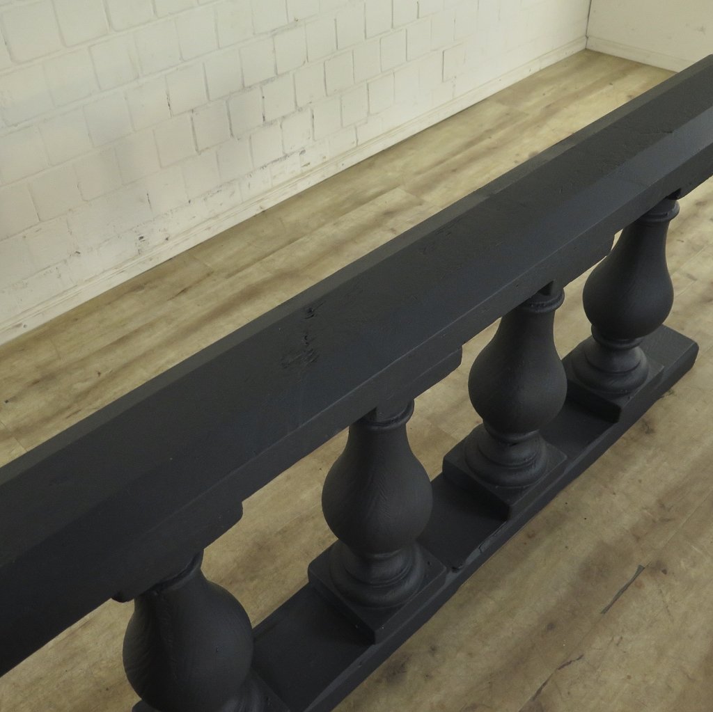 Balustrade Massivholz Beton