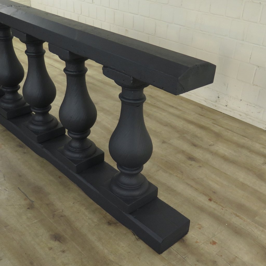 Balustrade Massivholz Beton