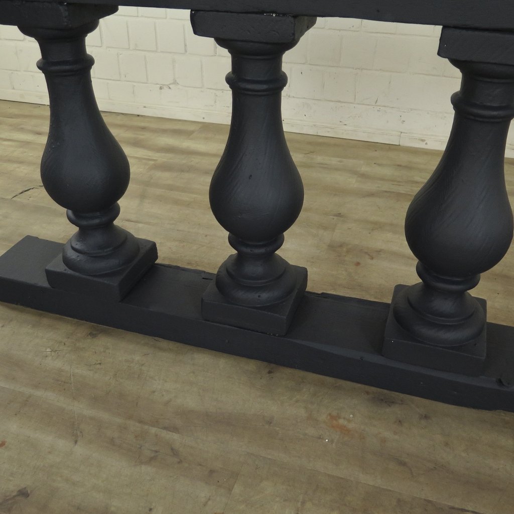 Balustrade Massivholz Beton