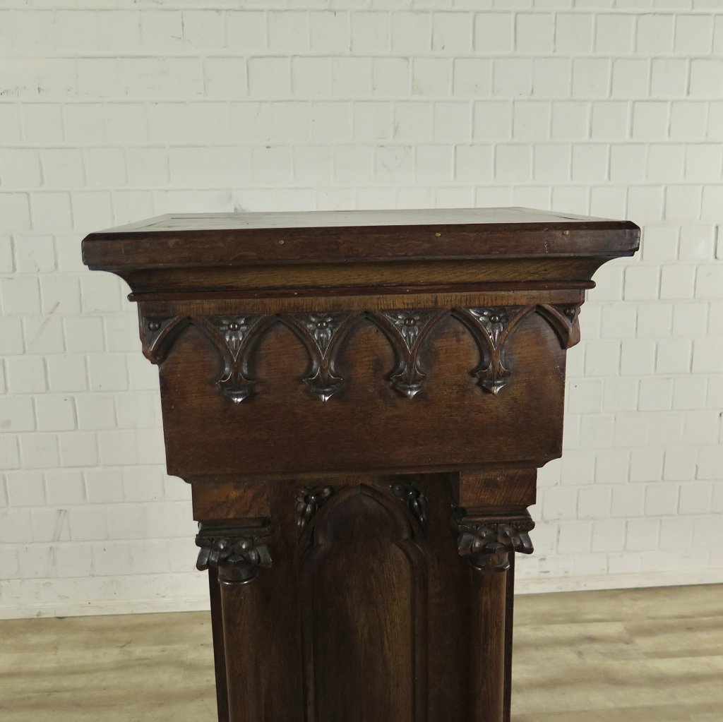 Säule Pfeiler Gotisch Eiche 1,40 m