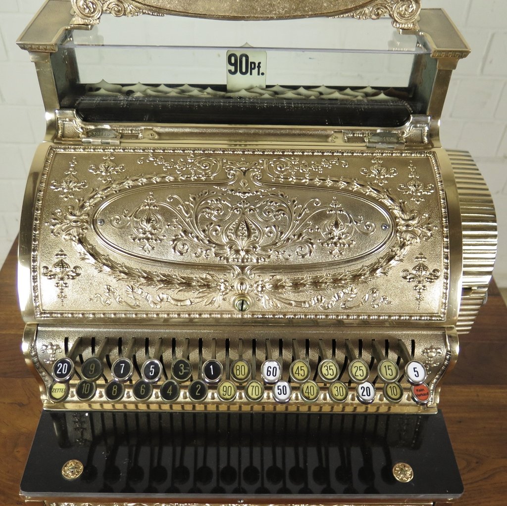 Ladenkasse National Jugendstil 1908
