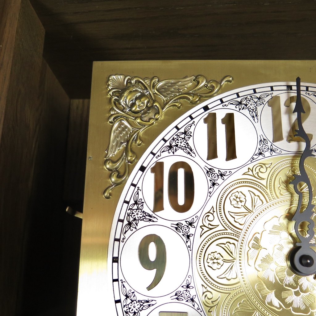 Standuhr Uhr Nussbaum Westminster