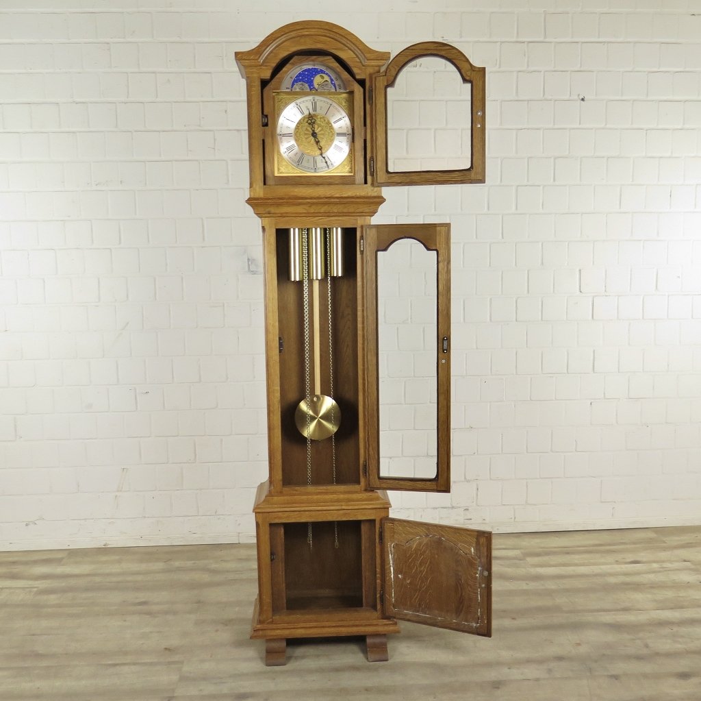 Standuhr Uhr Eiche