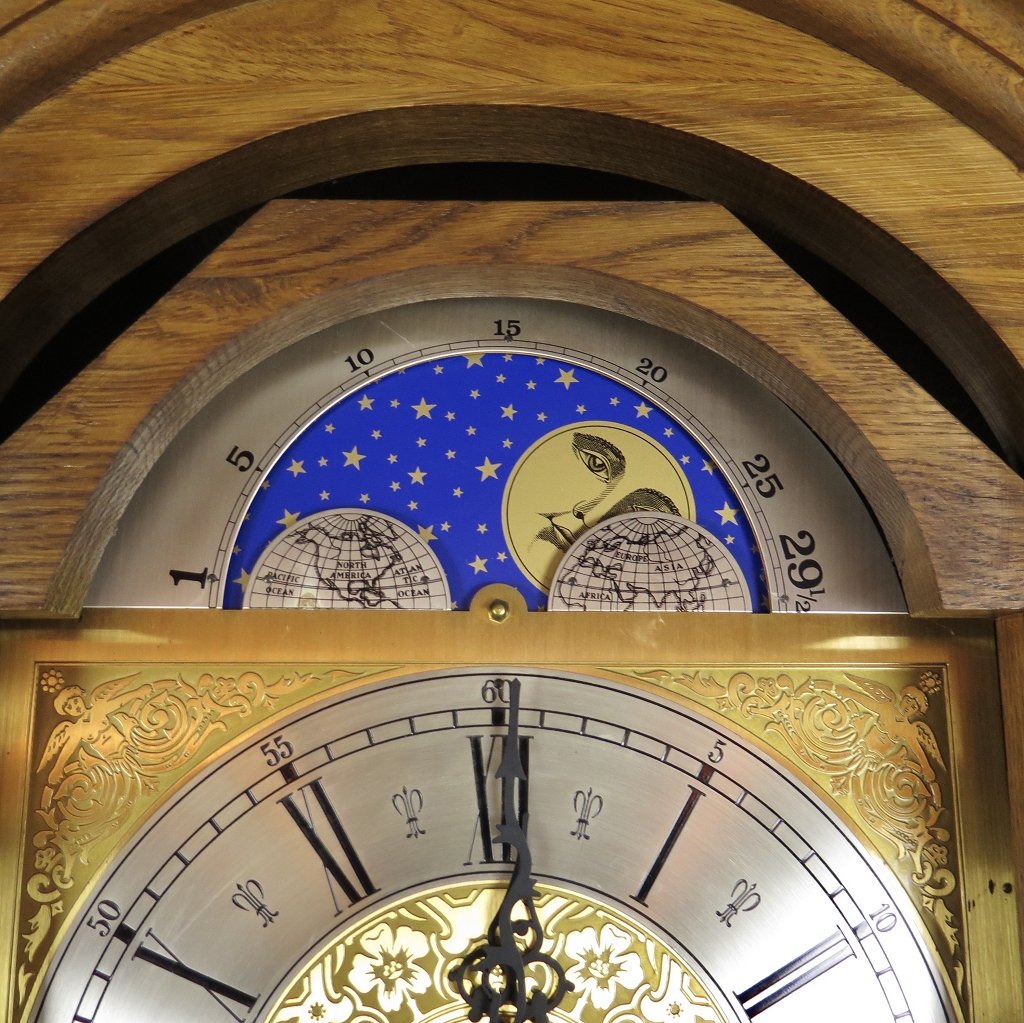 Standuhr Uhr Eiche