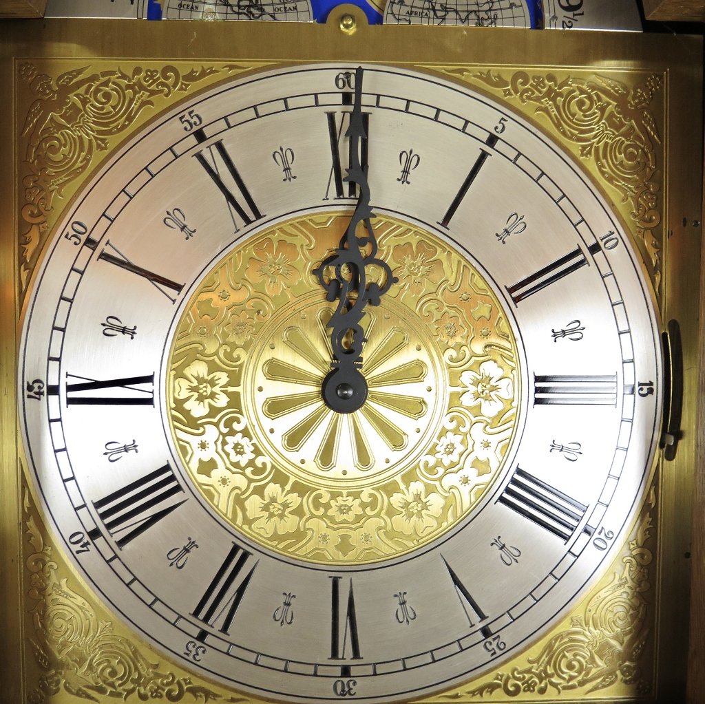 Standuhr Uhr Eiche