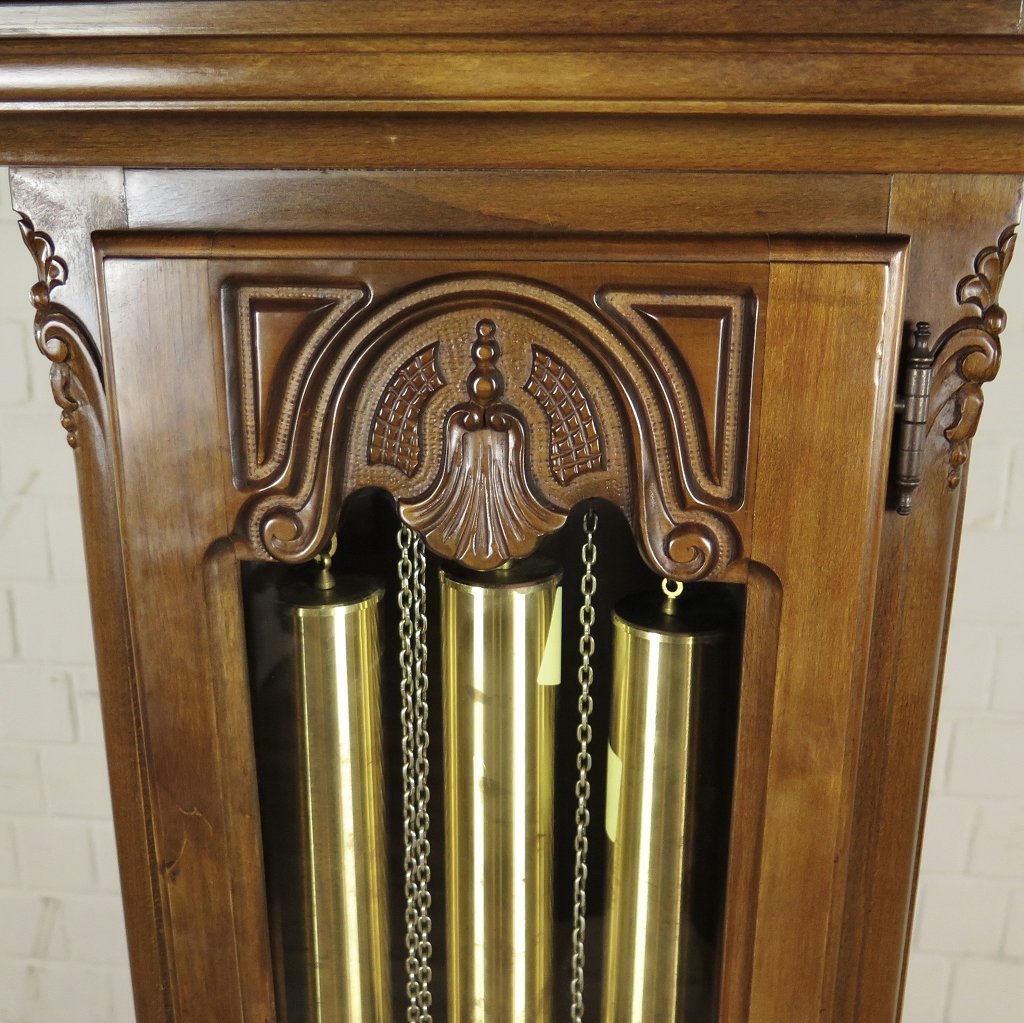 Standuhr Uhr Artime Nussbaum Westminster