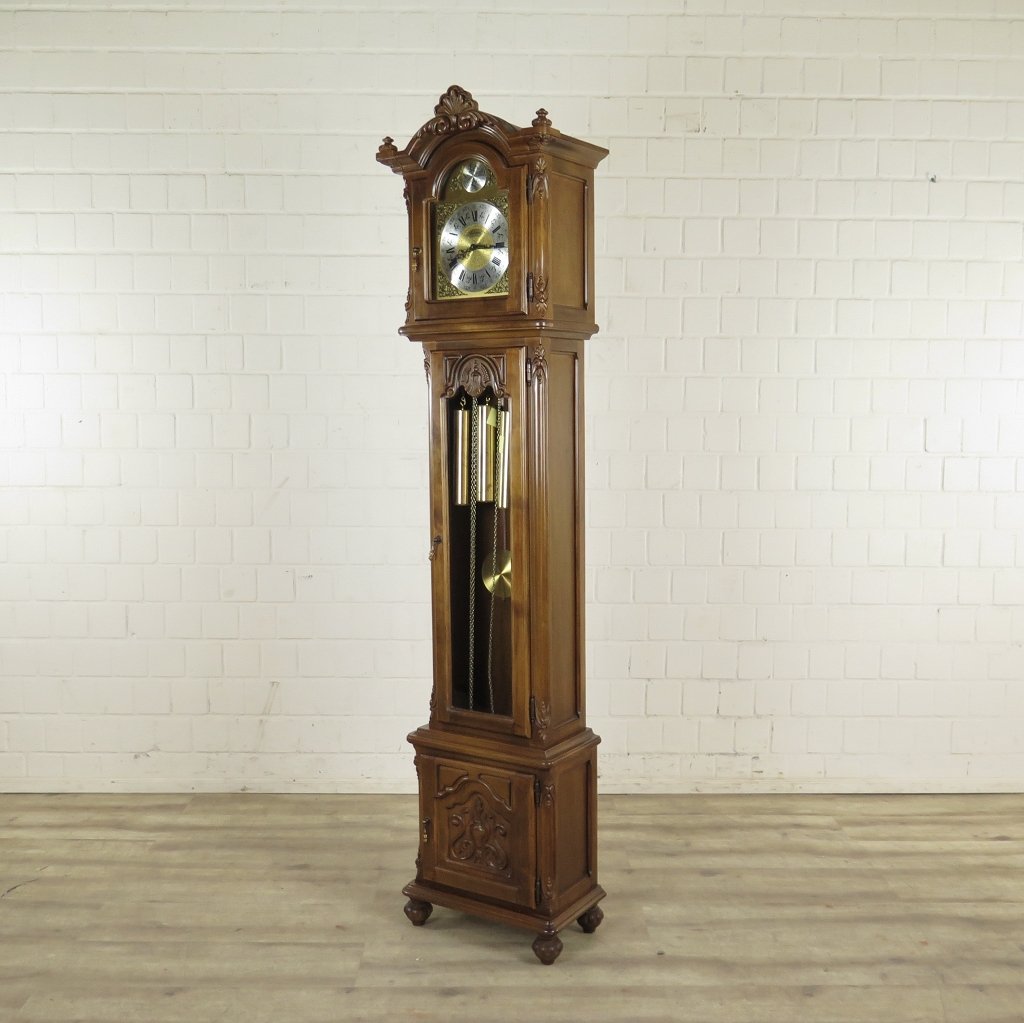 Standuhr Uhr Artime Nussbaum Westminster