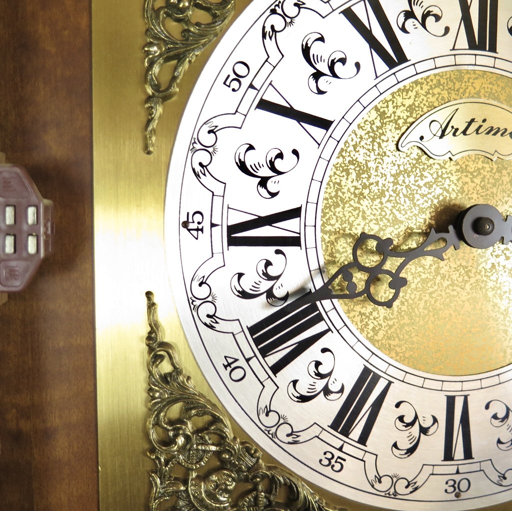 Standuhr Uhr Artime Nussbaum Westminster