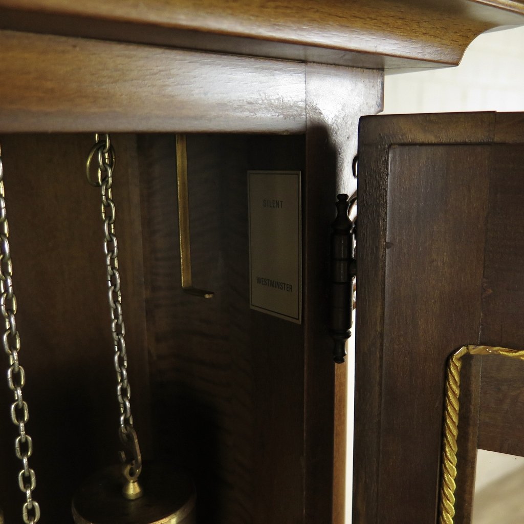 Standuhr Uhr Artime Nussbaum Westminster