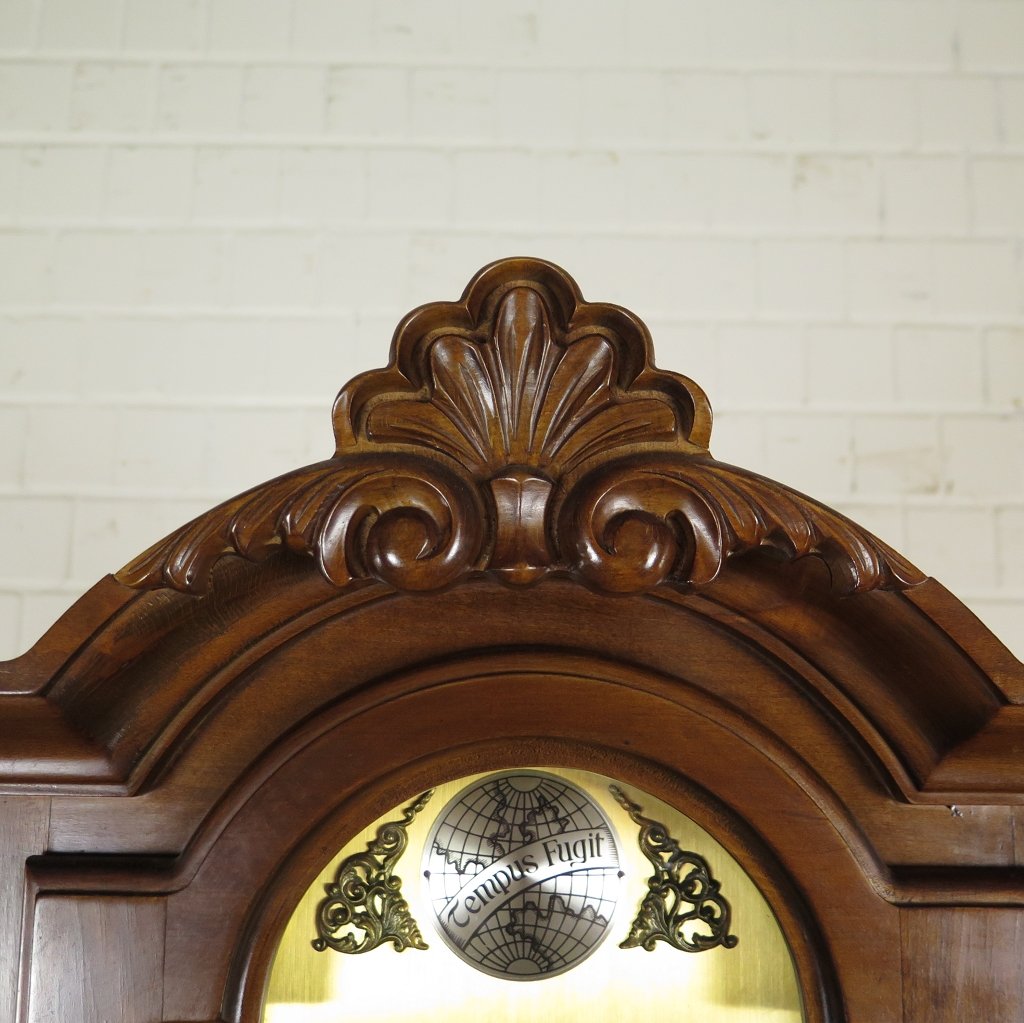 Standuhr Uhr Artime Nussbaum Westminster