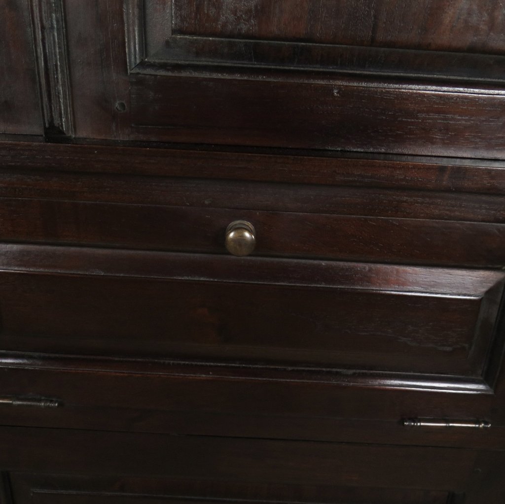 Fernsehschrank TV-Möbel Teakholz 1,02 m