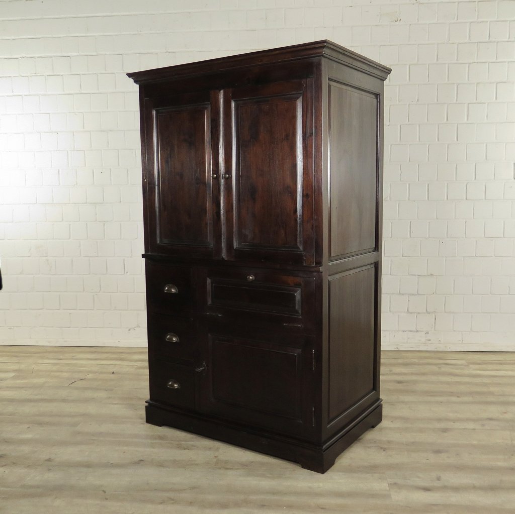 Fernsehschrank TV-Möbel Teakholz 1,02 m