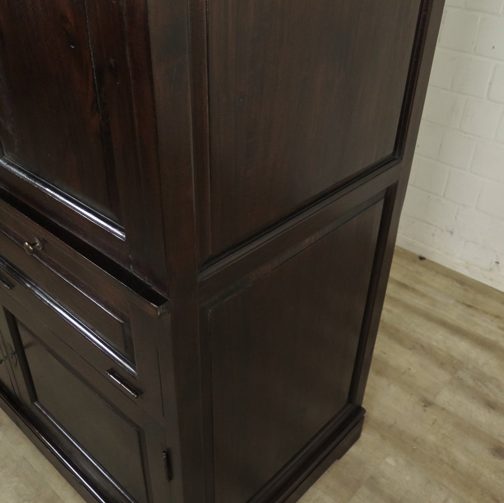Fernsehschrank TV-Möbel Teakholz 1,02 m