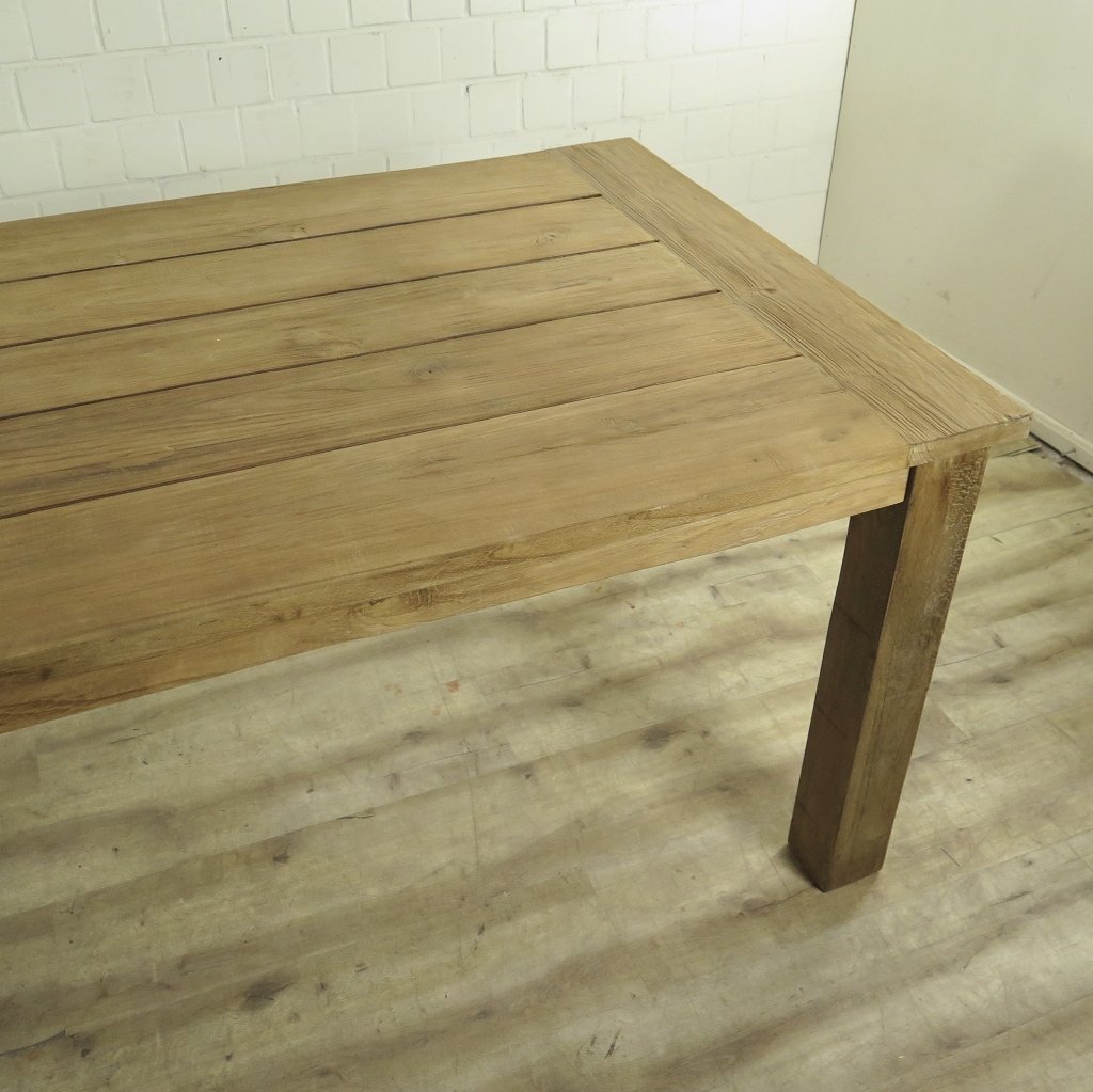 Esstisch Gartentisch Tisch Teakholz 2,80 m x 1,00 m