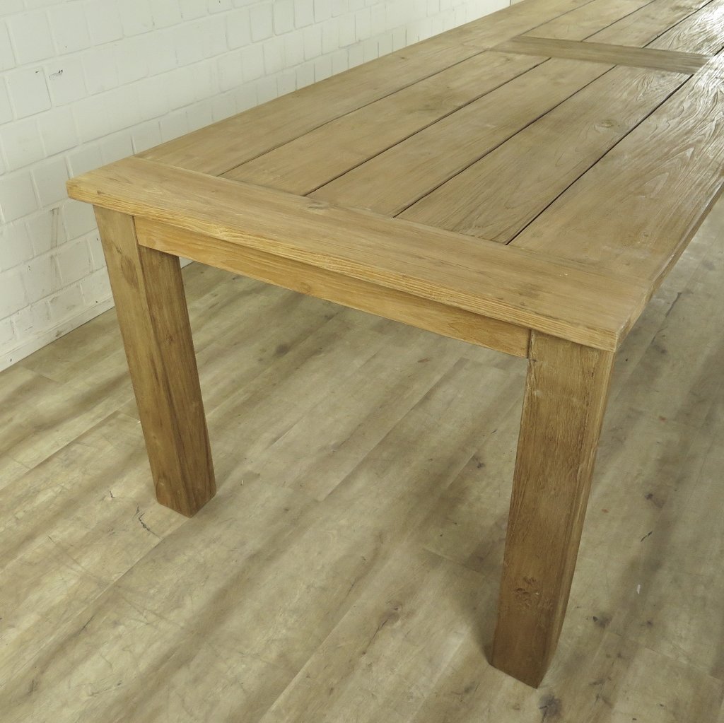 Esstisch Gartentisch Tisch Teakholz 2,80 m x 1,00 m