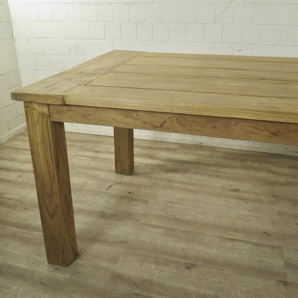 Esstisch Gartentisch Tisch Teakholz 3,00 m x 1,00 m