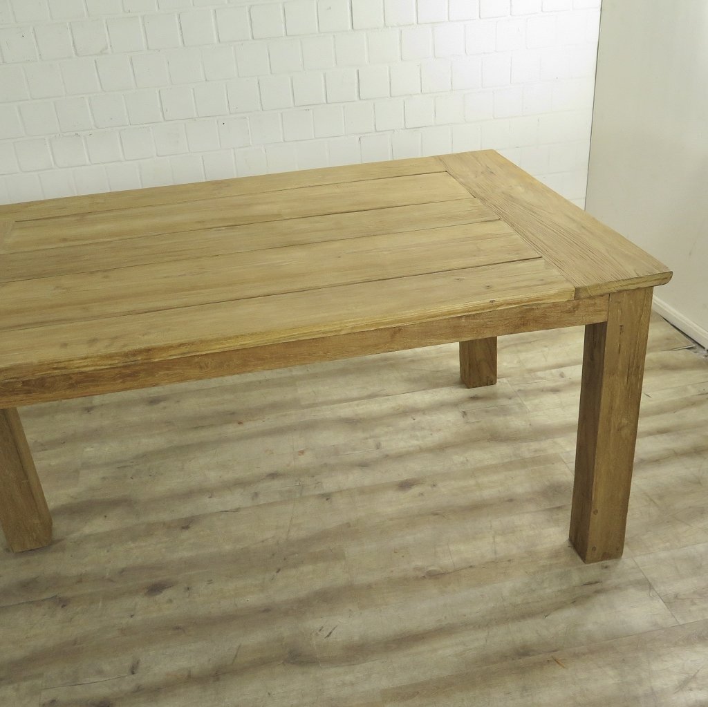 Esstisch Gartentisch Tisch Teakholz 3,00 m x 1,00 m