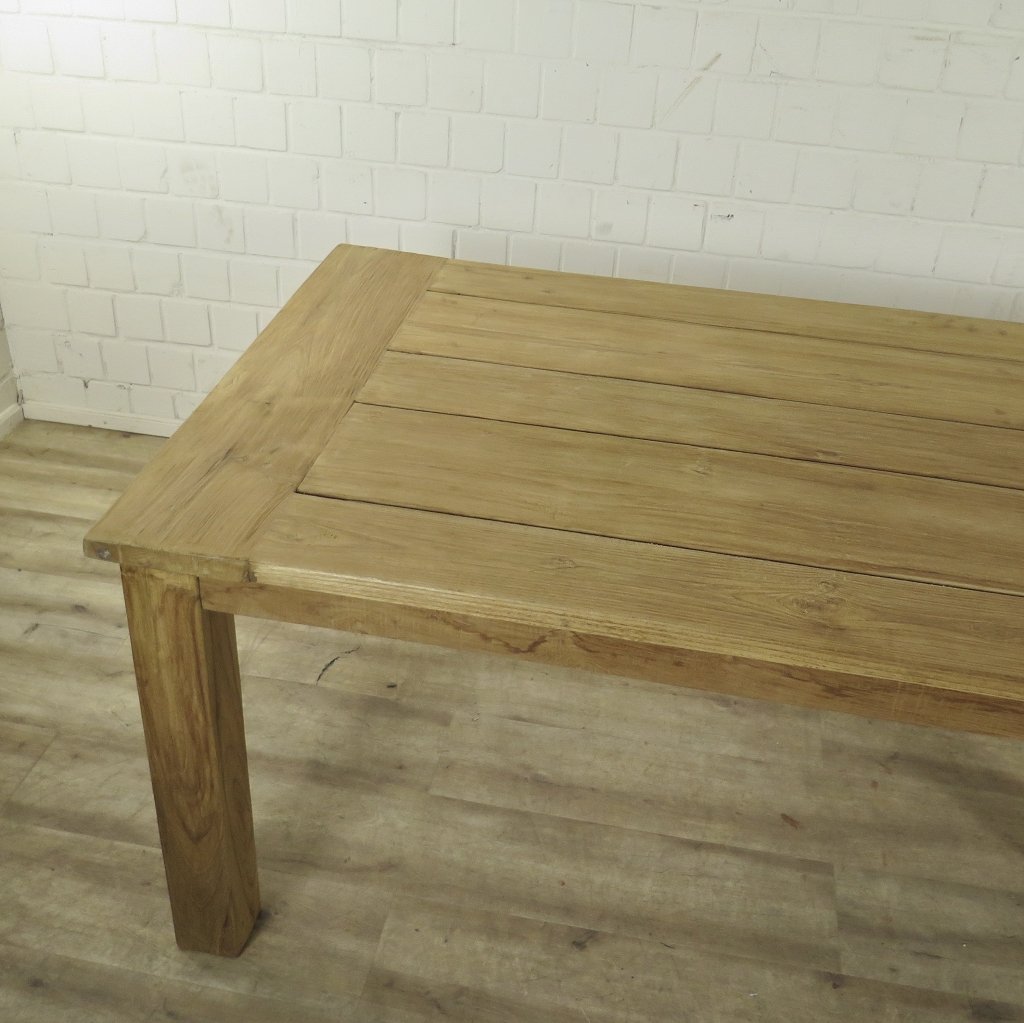 Esstisch Gartentisch Tisch Teakholz 3,00 m x 1,00 m
