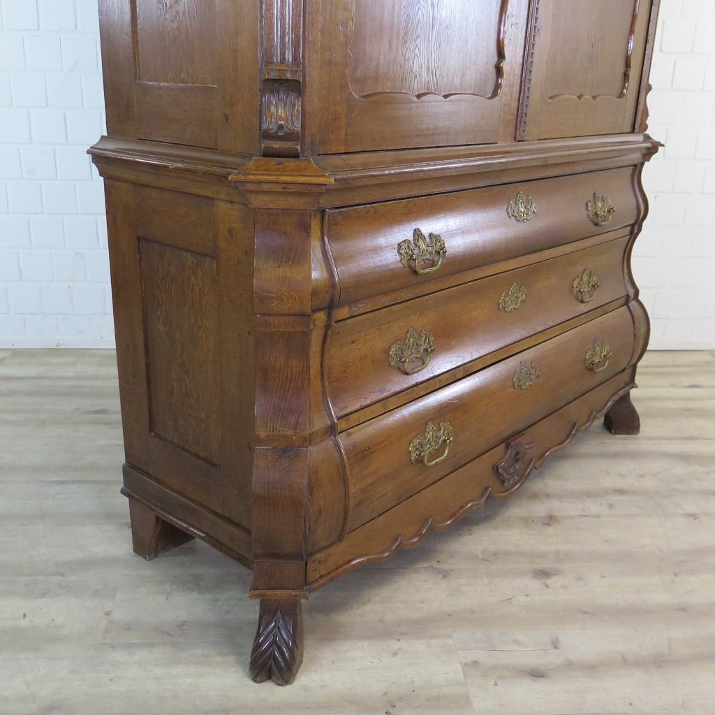 Kabinettschrank Schrank Historismus 1850 Eiche