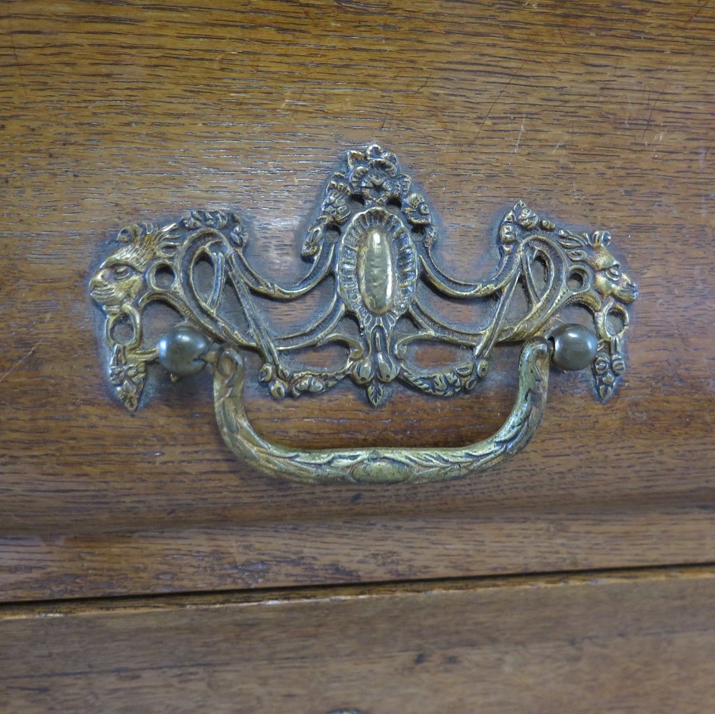 Kabinettschrank Schrank Historismus 1850 Eiche