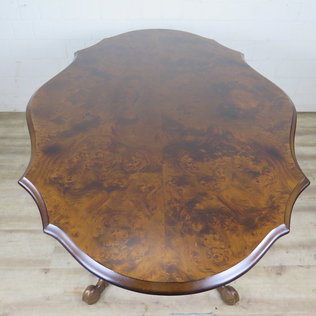 Tisch Esstisch Barockstil 1,60 m x 0,99 m Wurzelholz