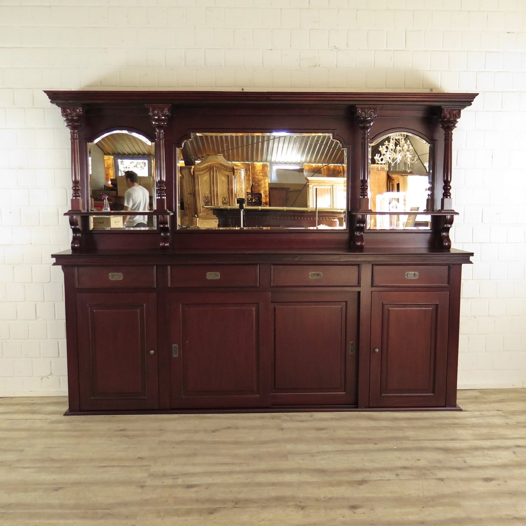 Empire Bar Theke Mahagoni 2,66 m