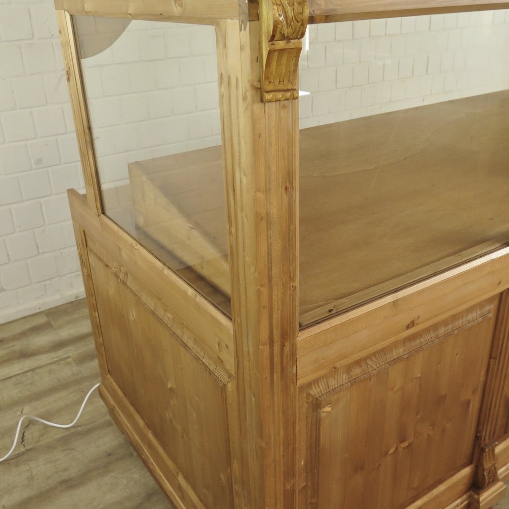 Ladentisch Lisa Theke mit Schaukasten 2,04 m