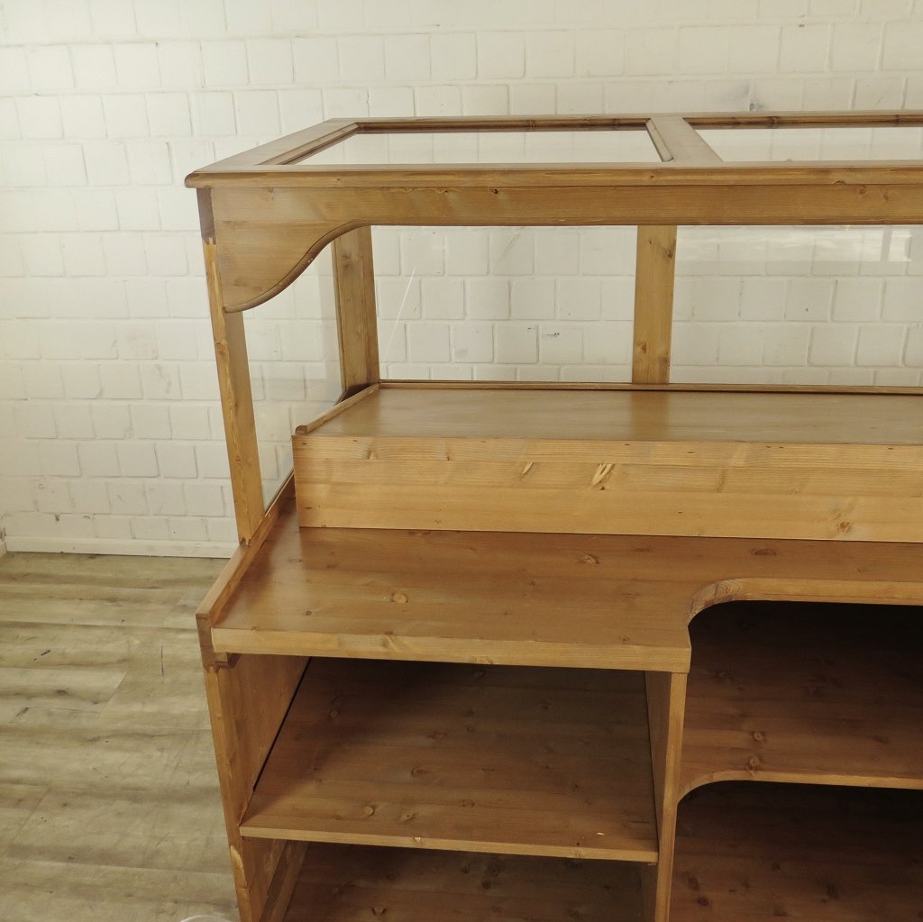 Ladentisch Lisa Theke mit Schaukasten 2,04 m