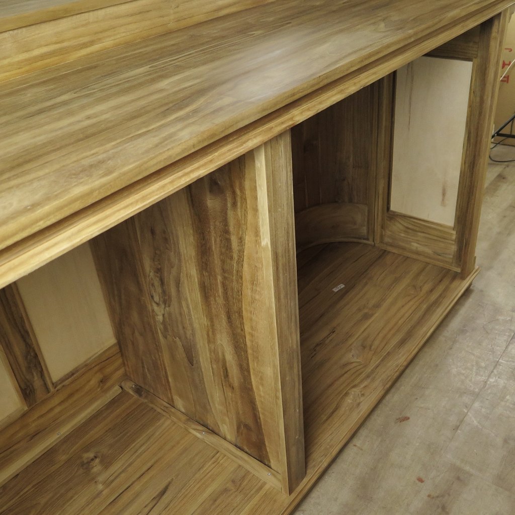 Hausbar Theke Teakholz 2,60 m