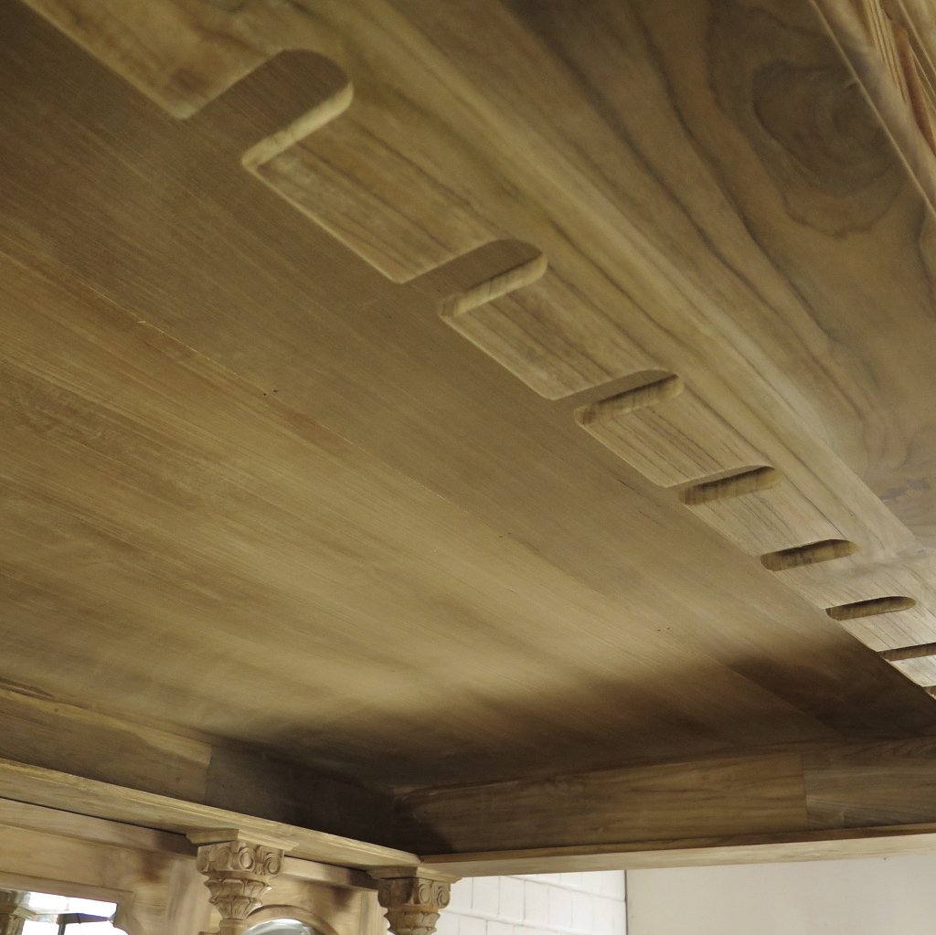 Hausbar Theke Teakholz 2,60 m