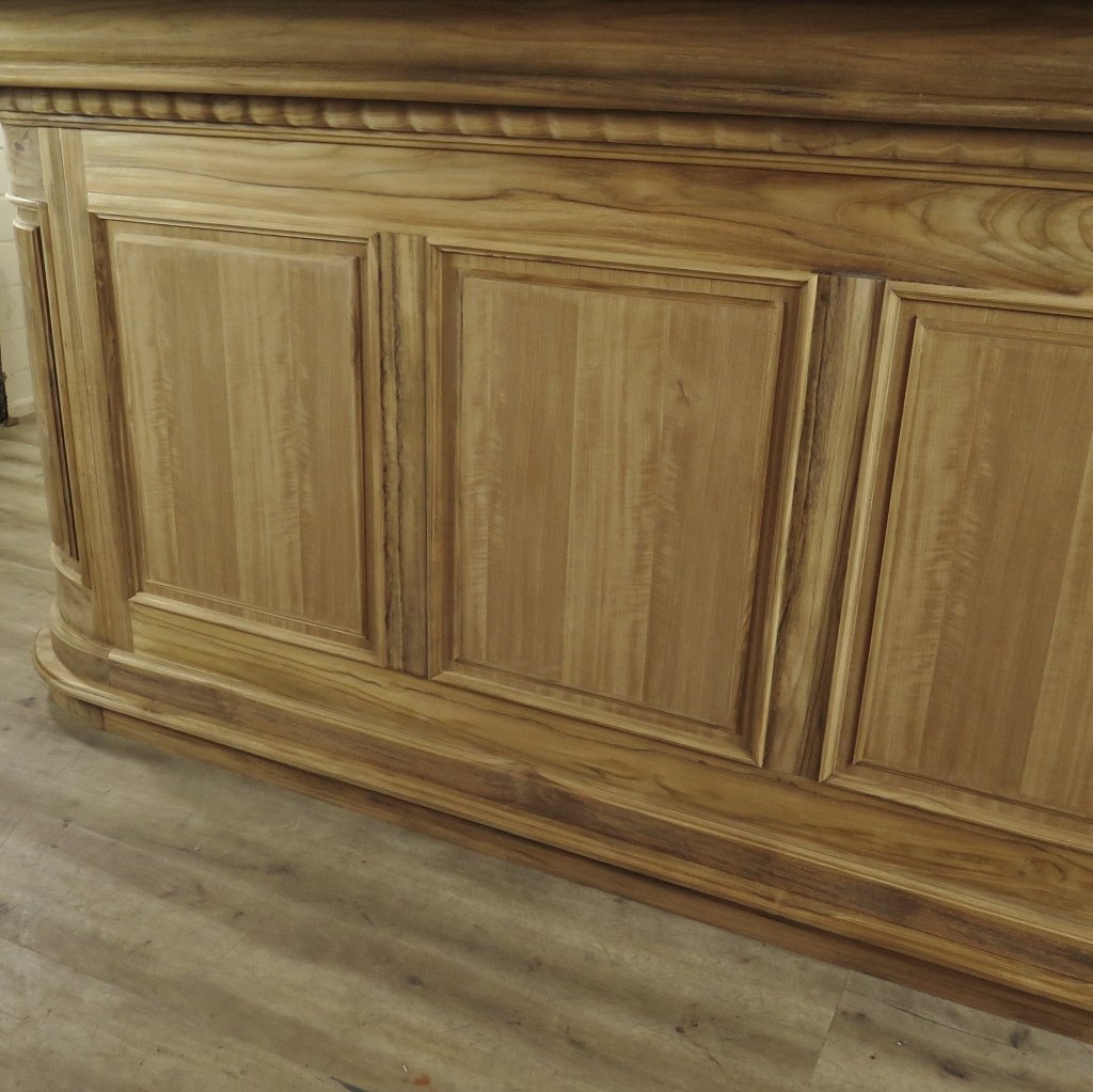 Hausbar Theke Teakholz 2,60 m