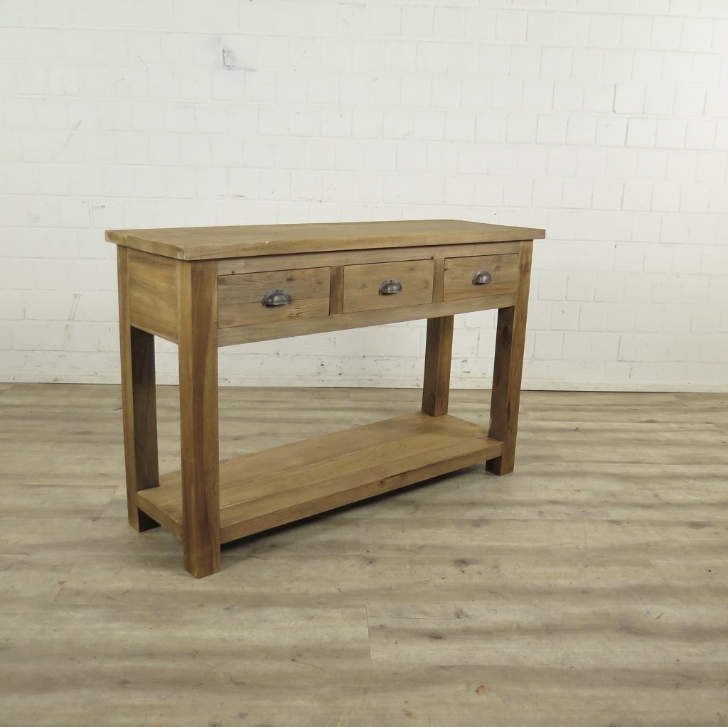 Wandtisch Sidetable Teakholz 1,20 m