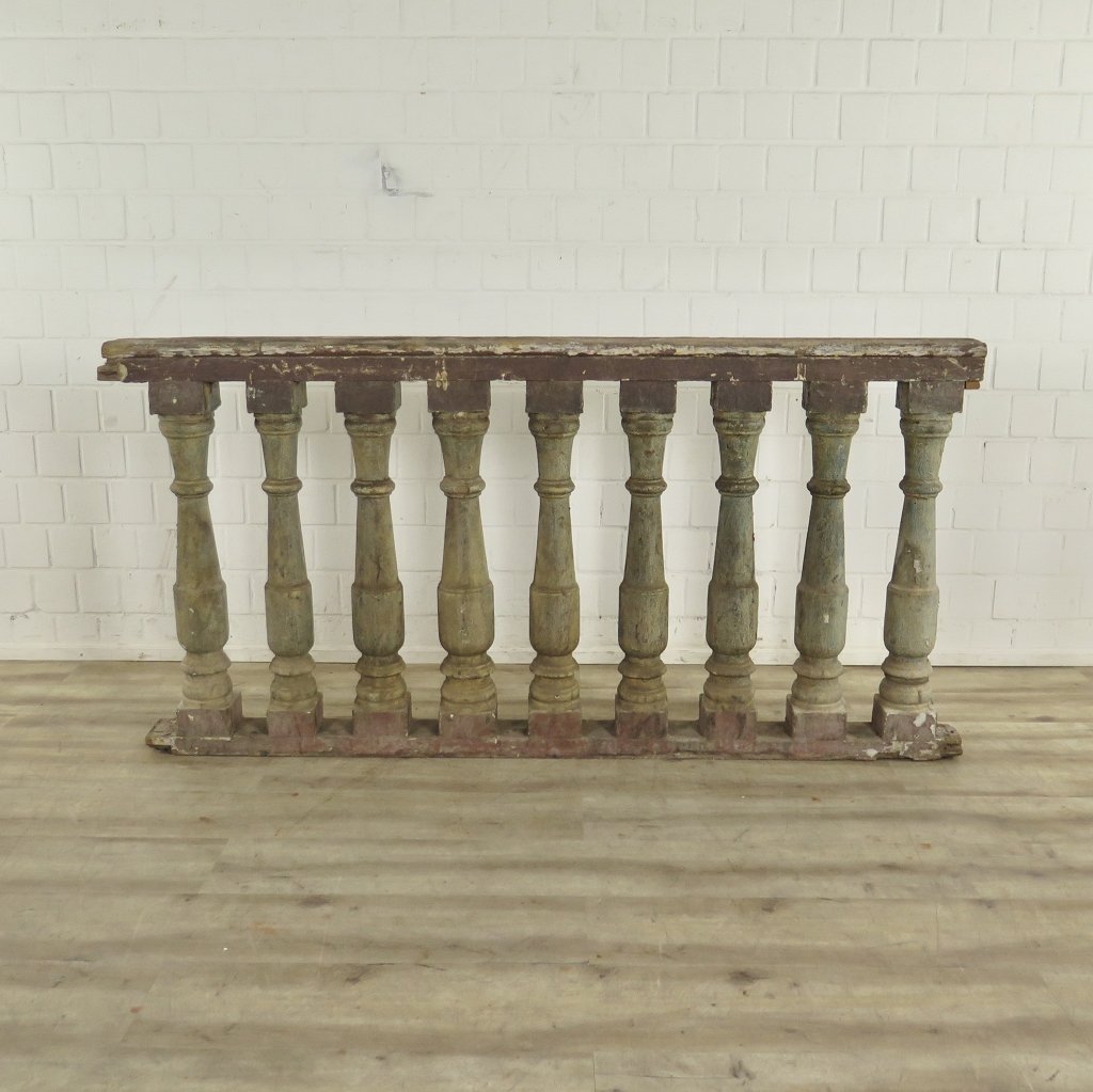 Balustrade 2,06 m Gründerzeit 1890 Kiefer