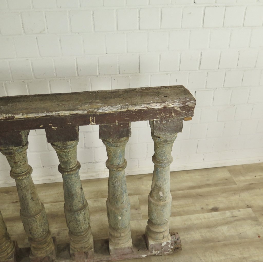 Balustrade 2,06 m Gründerzeit 1890 Kiefer