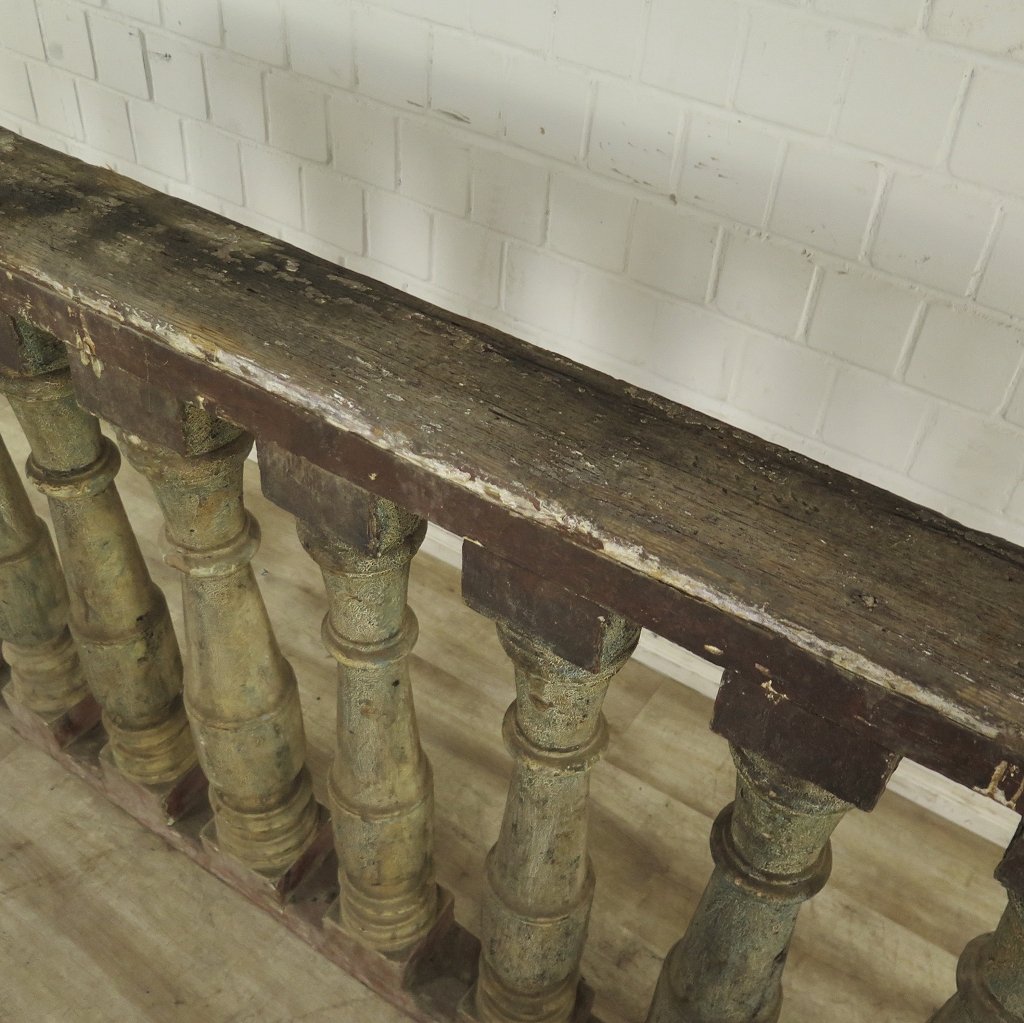 Balustrade 2,06 m Gründerzeit 1890 Kiefer