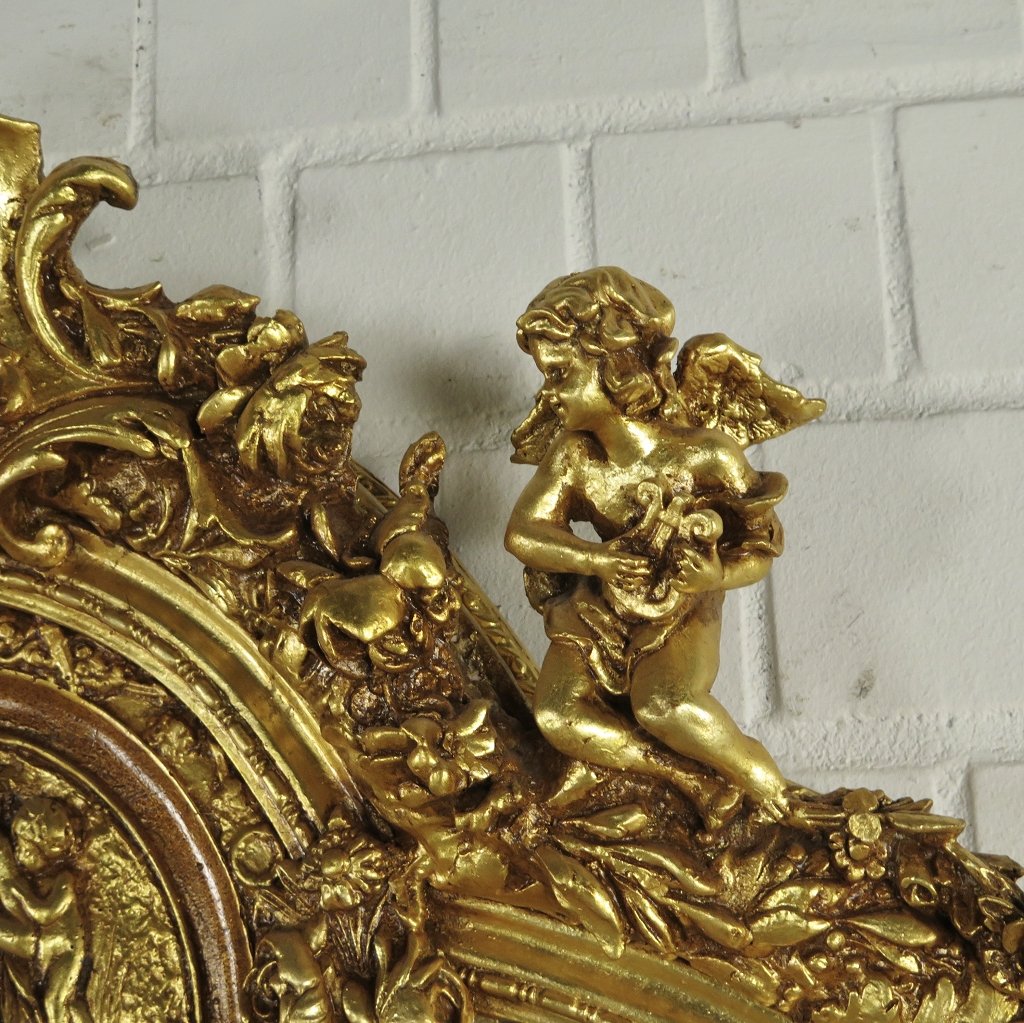 Spiegel Garderobenspiegel Barock Gold 1,10 m x 2,10 m