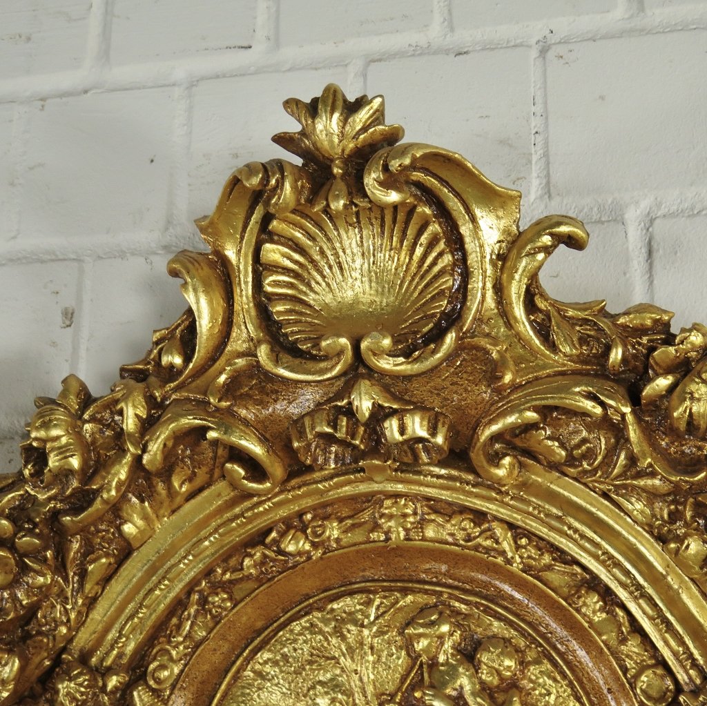 Spiegel Garderobenspiegel Barock Gold 1,10 m x 2,10 m