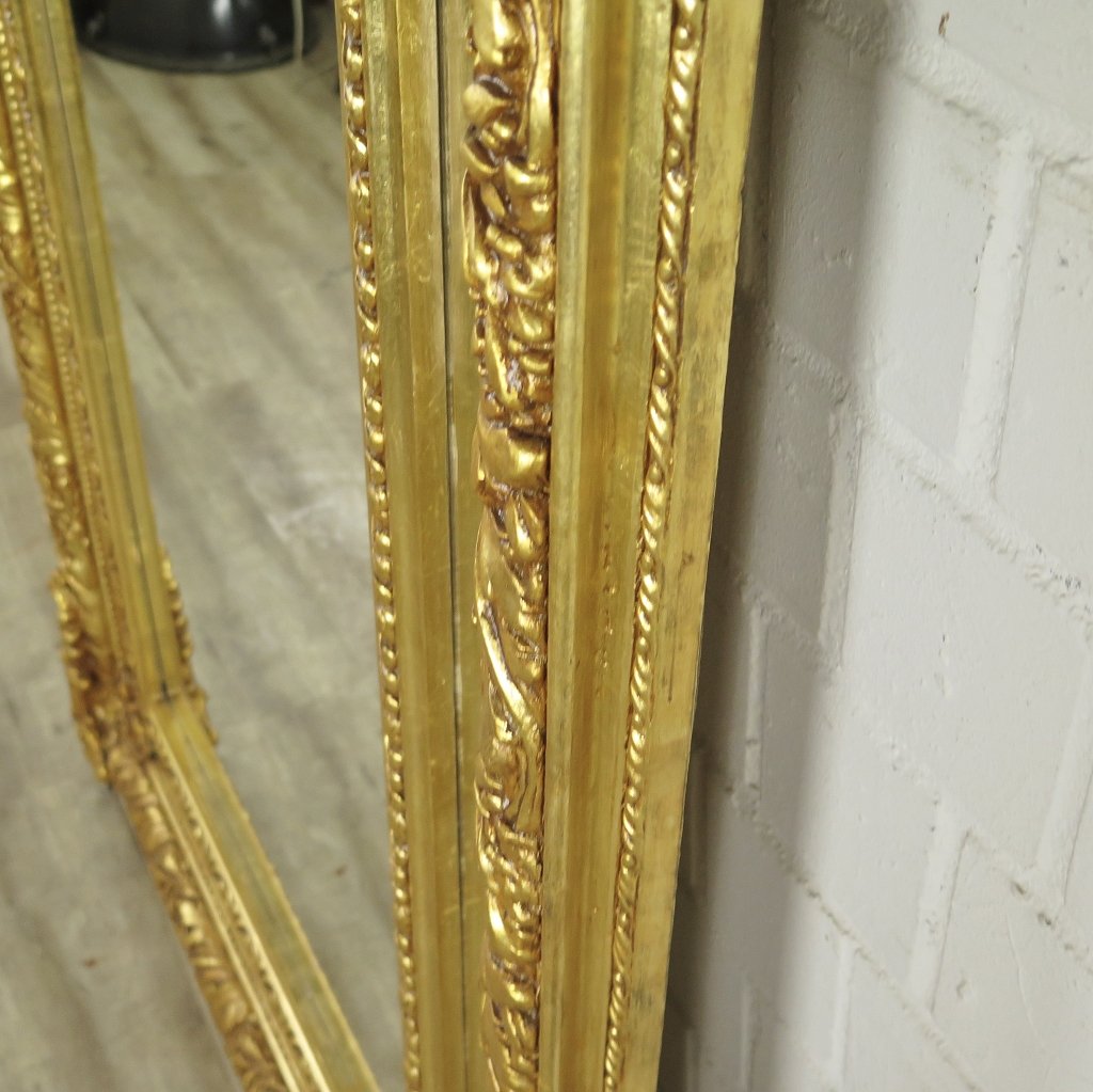 Spiegel Garderobenspiegel Barock Gold 1,10 m x 2,13 m