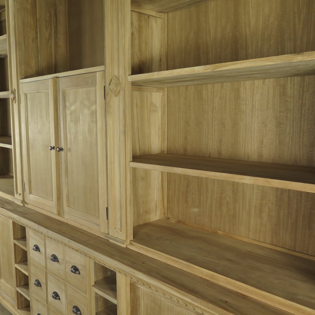 Regal Schrank Bella Teakholz 3,60 m
