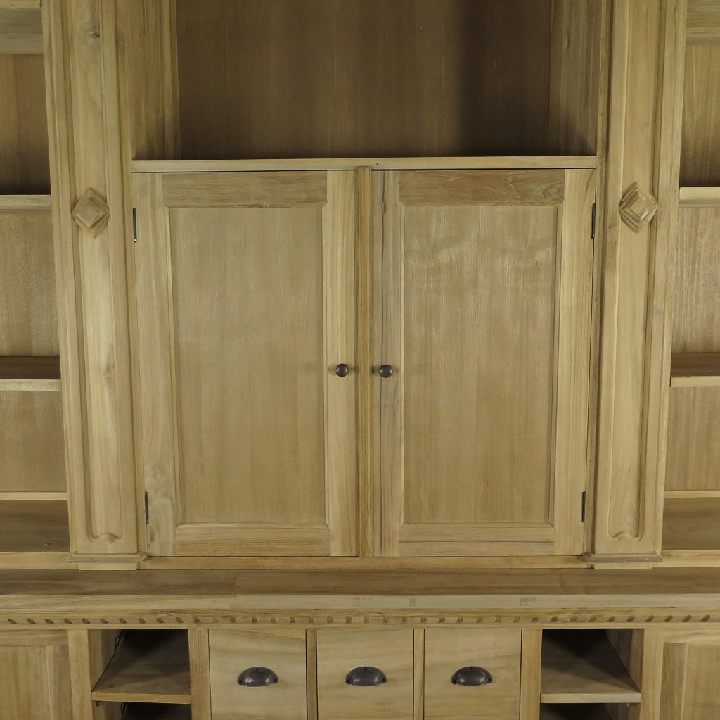Regal Schrank Bella Teakholz 3,60 m