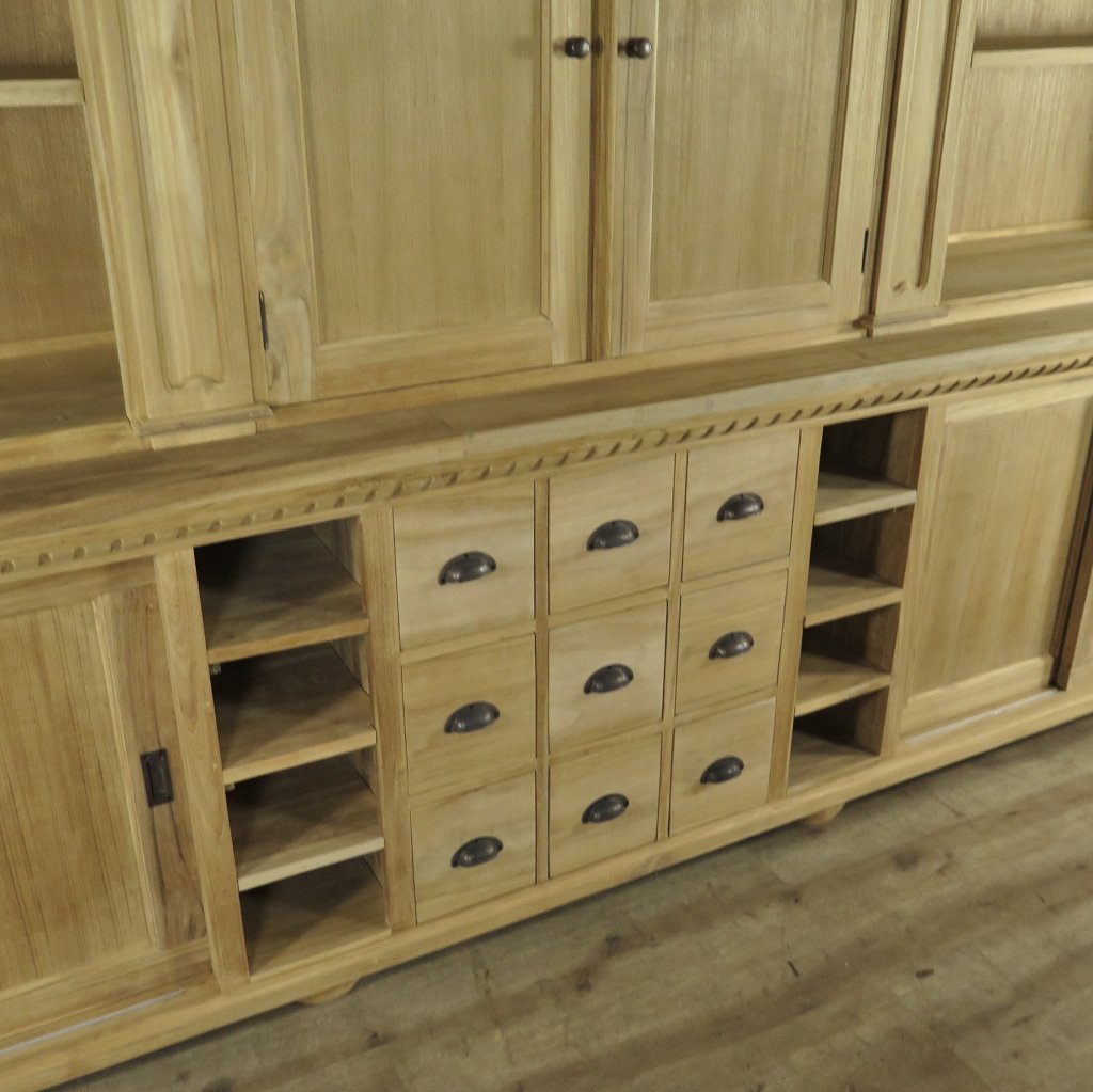 Regal Schrank Bella Teakholz 3,60 m